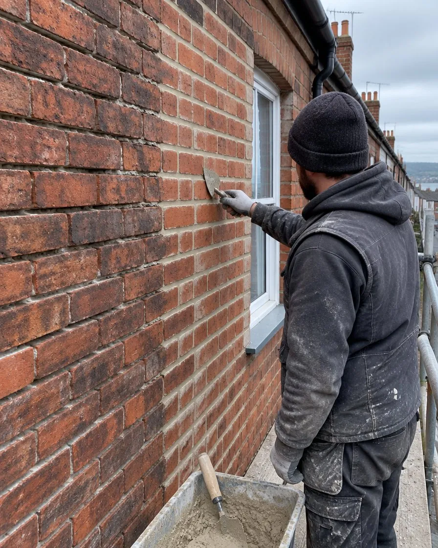 Brickwork and repointing in Penzance