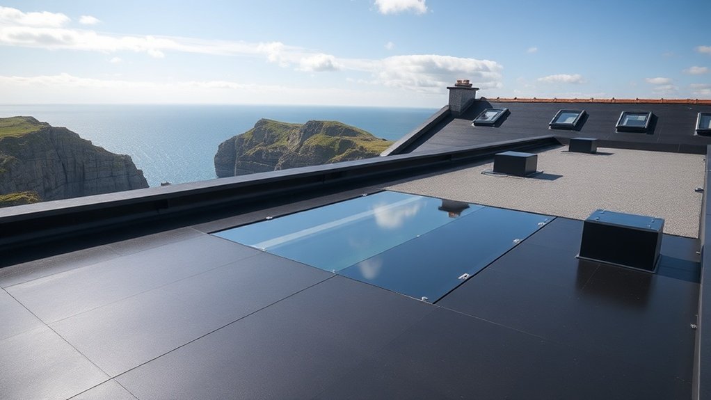 Flat roof installation in Penzance